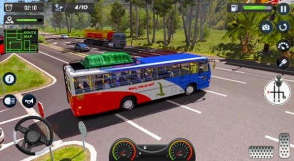 现代大城市巴士3D(Modern Grand City Coach Bus 3D)截图3