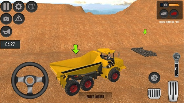 自卸卡车装载机模拟器(Dumper Truck Loader Simulator)截图2