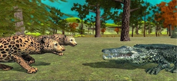 鳄鱼家族模拟器Crocodile Family Sim 2019截图3