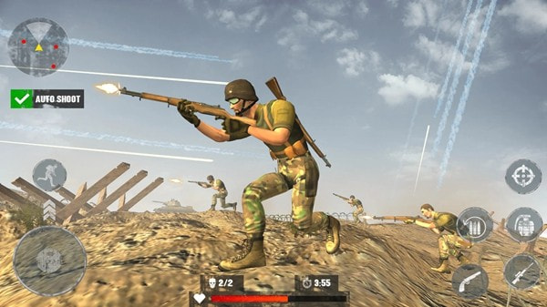 世界大战射击(World War Shooting Game)截图1