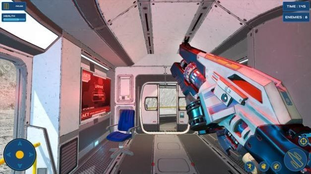 3D枪械FPS射击Sci Fi Shooting截图3