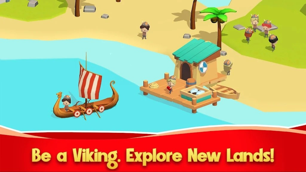 放置维京大亨Idle Vikings Tycoon截图1