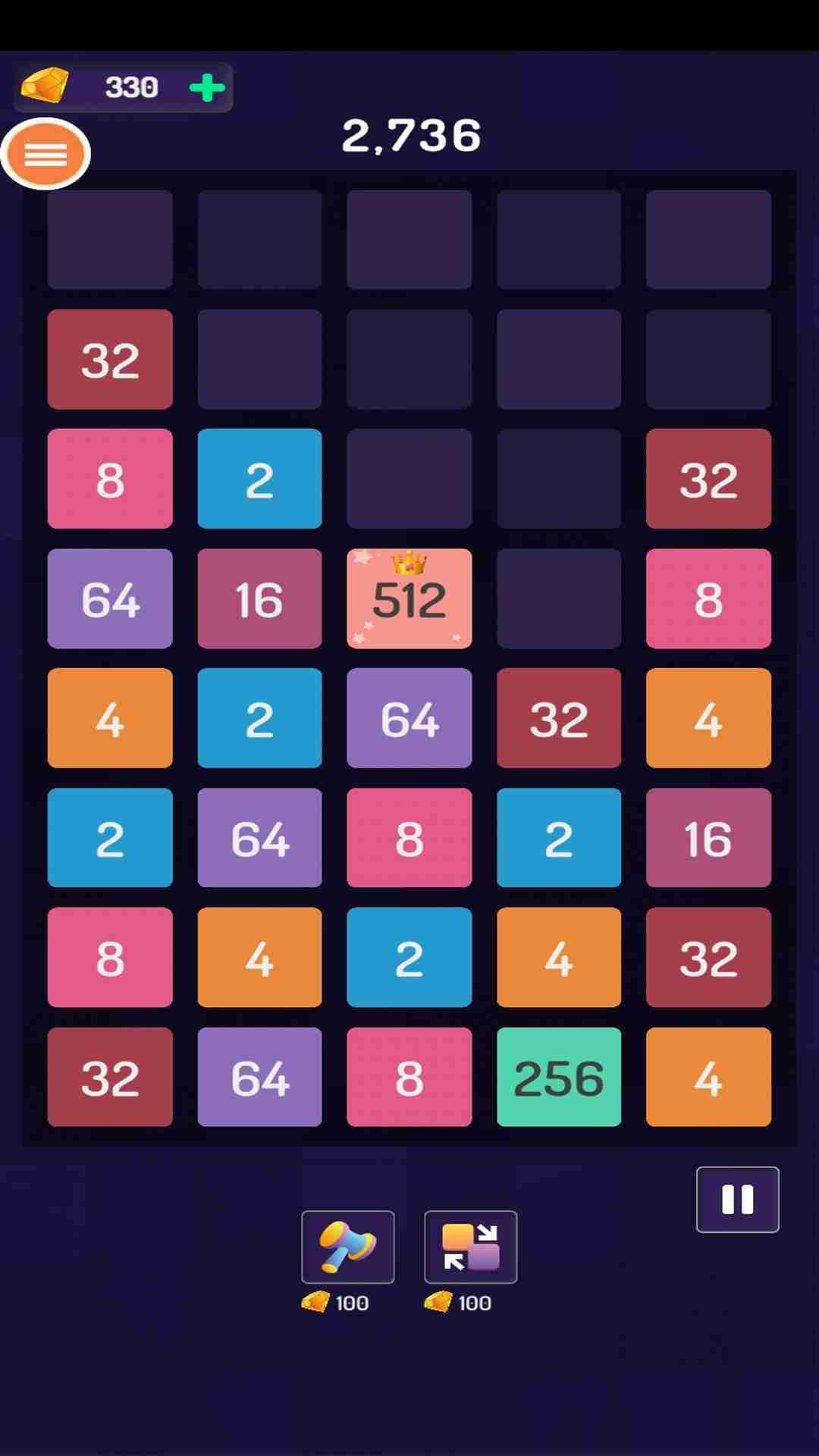 按数字颜色截图1