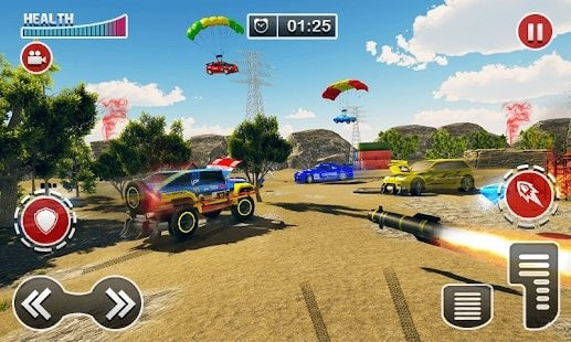 Demolition Car Derby Stunt 2020 Car Shooting Game截图3