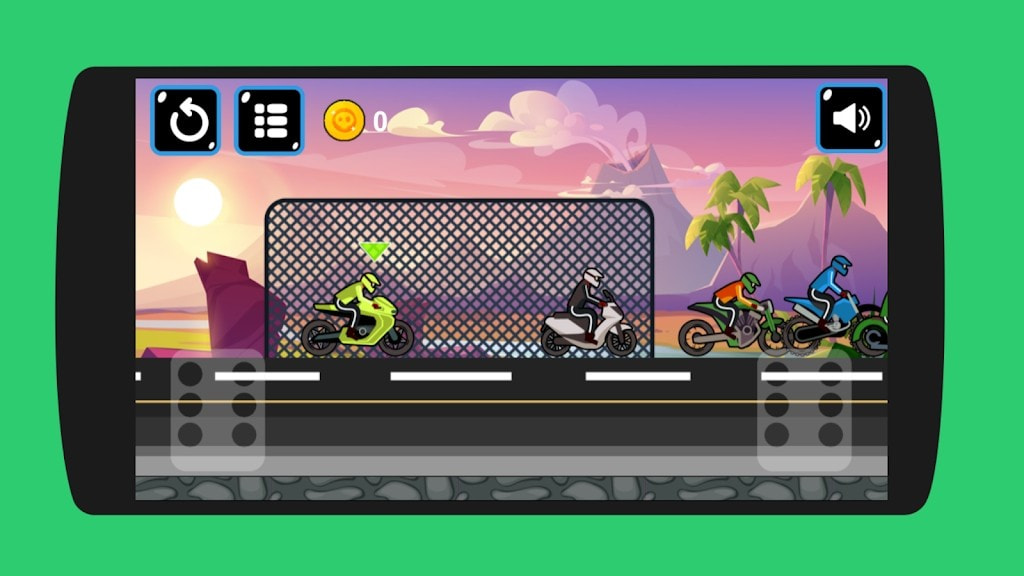 摩托赛车攀登（Moto Racer）截图1