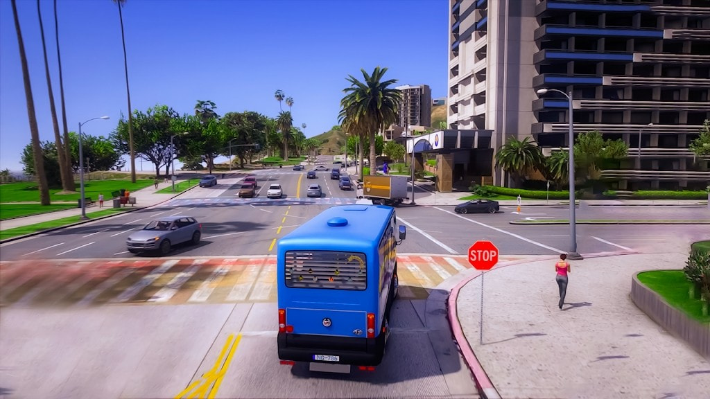 迷你巴士模拟(Minibus Simulator Bus Games 3D)截图2