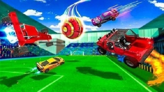 卡丁车竞速冲刺Rocket Car Football截图2