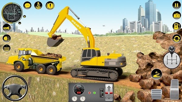 火柴人城市建设(Stickman City Construction Excavator)截图3