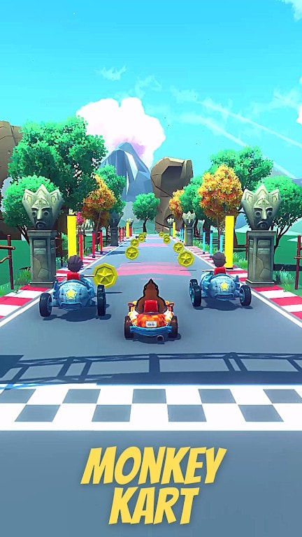 猴子丛林卡丁车（monkey jungle kart）截图3