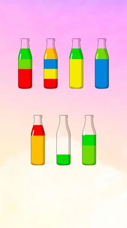 水瓶颜色搭配Color Water Sort截图3