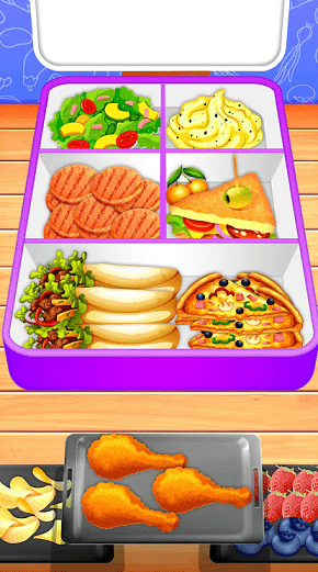 装满饭盒(Tiffin Organizer Game)截图4