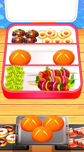 装满饭盒(Tiffin Organizer Game)截图3