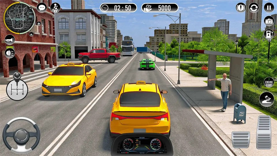 超级英雄出租车模拟器(Superhero Taxi Simulator)截图1