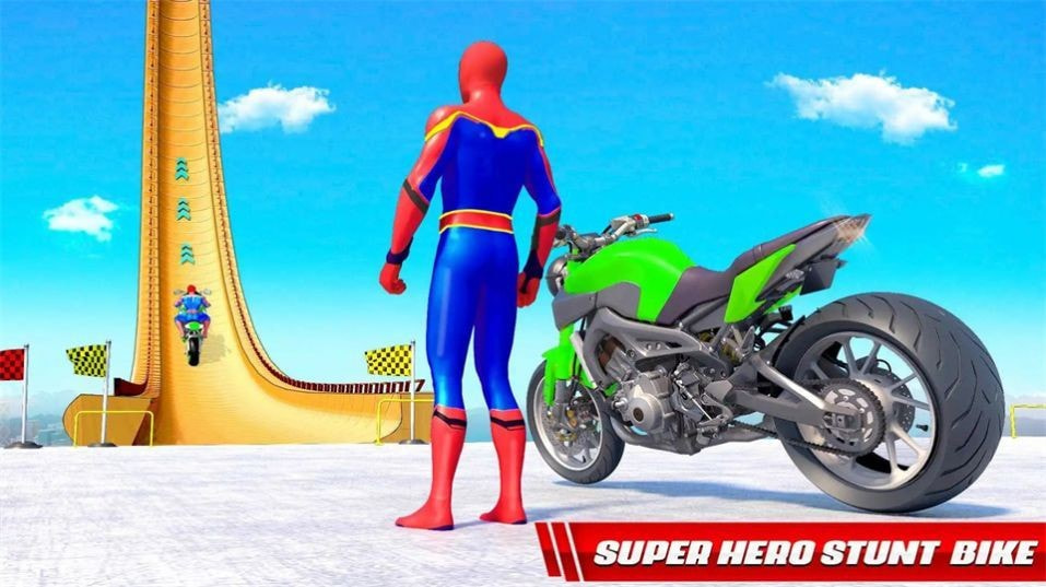 超级英雄公路骑士(SuperHero Highway Rider)截图1