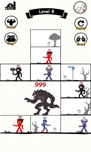 坚持无尽的战斗(Stick Fight: Endless Battle)截图1