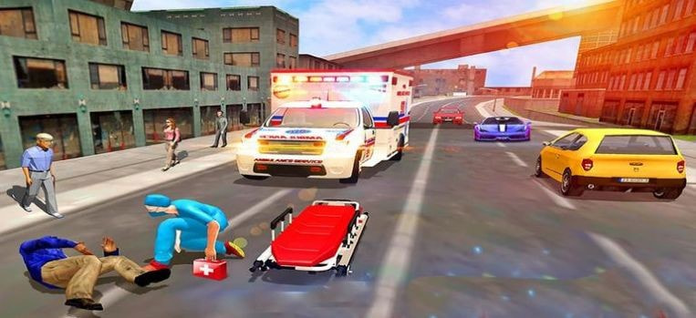 紧急救护车救援(Ambulance Rescue Driving)截图3