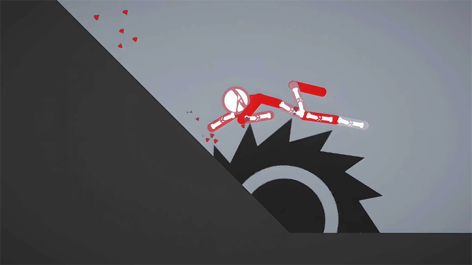 秋季红色火柴人布娃娃(Stickman Fall)1