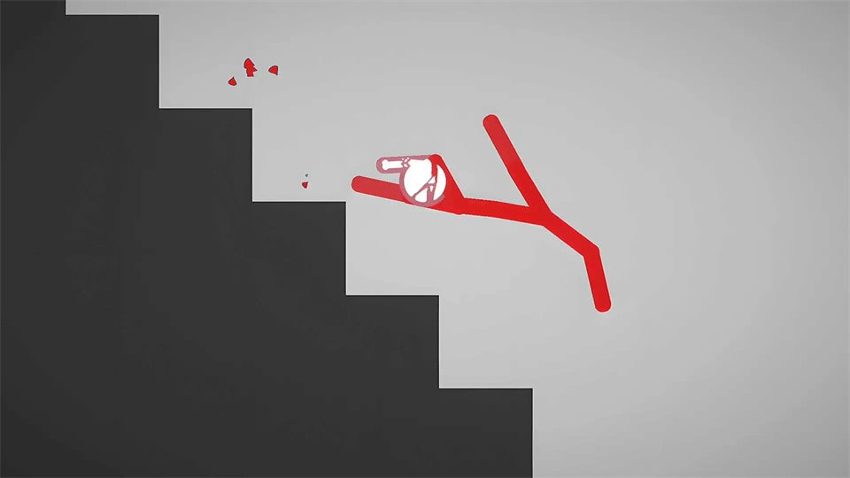 秋季红色火柴人布娃娃(Stickman Fall)0