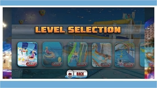 水滑梯冲刺3D（Water Slide Race）截图3