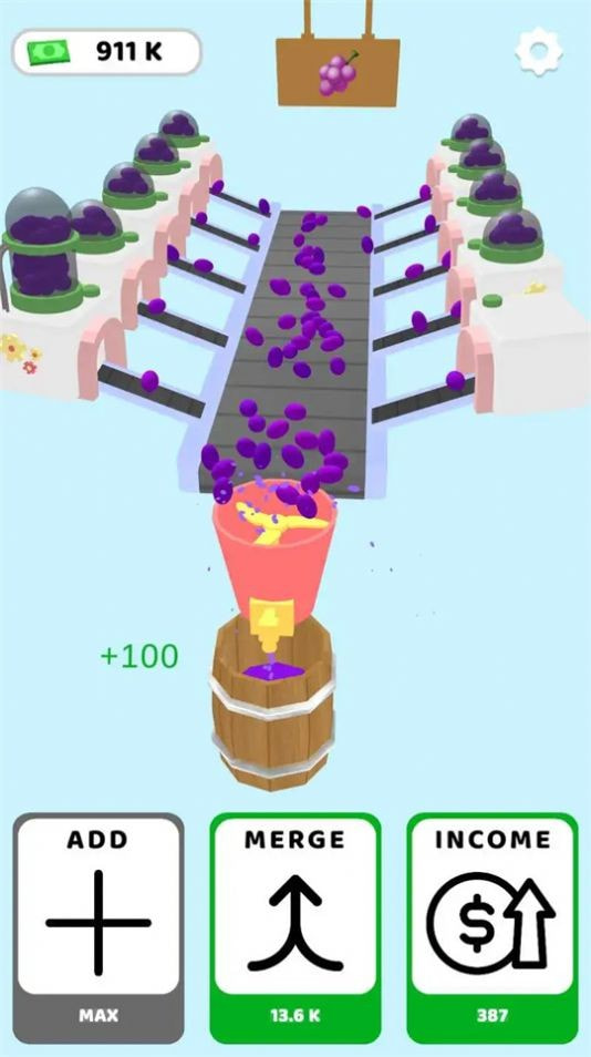 Grape Factory Idle截图1