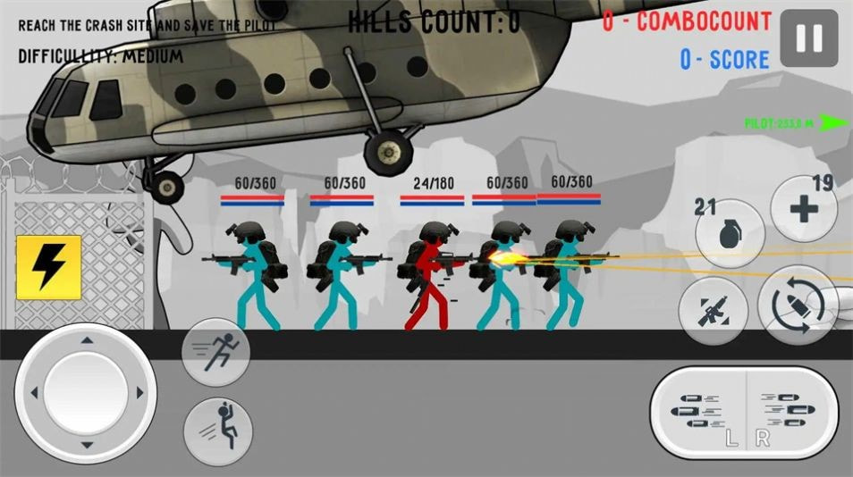 火柴人战争战斗打击(Stickman Warfare Battle Strike)截图3