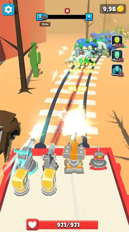 空闲合并火车Merge Train Idle1