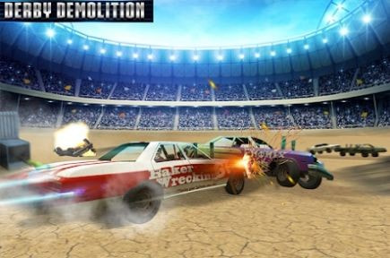 拆毁德比汽车战争Demolition Derby Cars War截图1