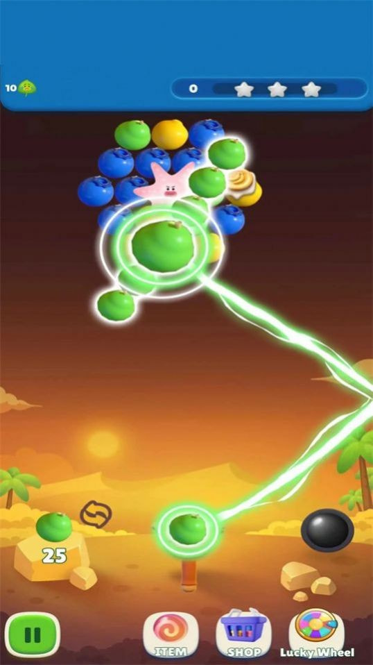 水果气泡喷射器(Fruit Bubble Shooter)3