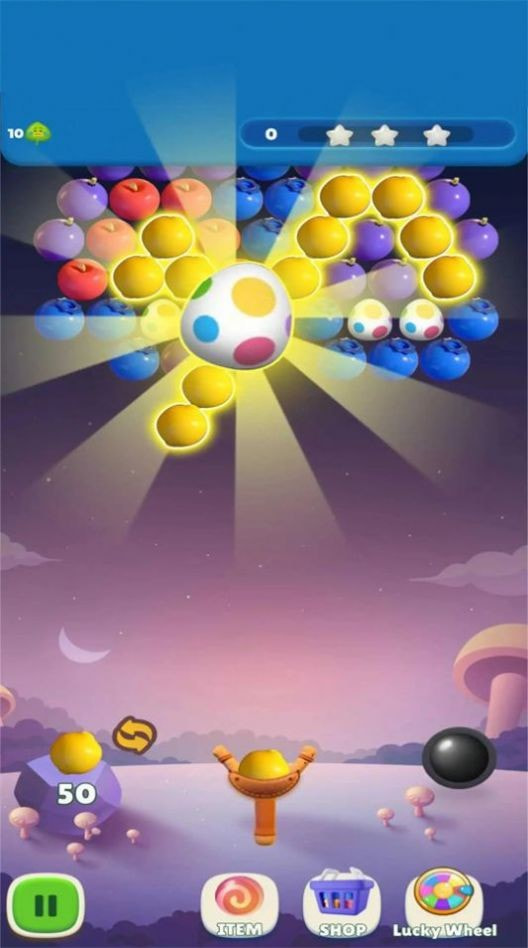 水果气泡喷射器(Fruit Bubble Shooter)截图2