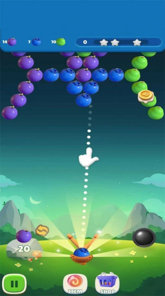 水果气泡喷射器(Fruit Bubble Shooter)0