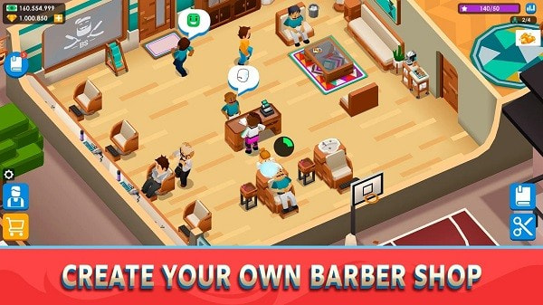 放置美发沙龙大亨(Idle Hair Salon Tycoon)截图2