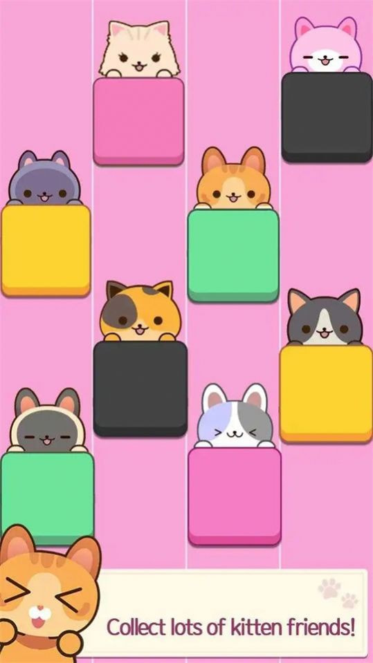 钢琴猫瓷砖房间设计（Piano Cat Tiles）截图3