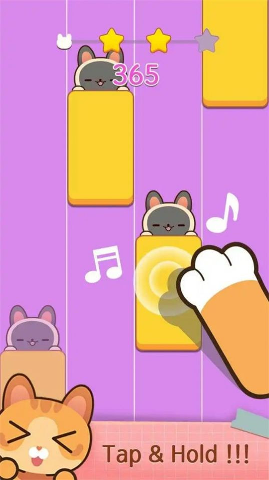 钢琴猫瓷砖房间设计（Piano Cat Tiles）0