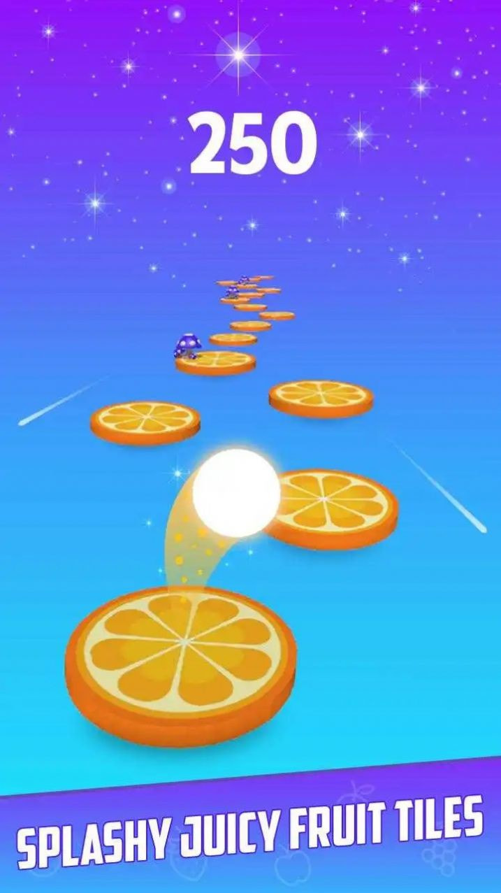 跳舞水果瓷砖(Dancing Fruity Tiles Hop Ball)截图1