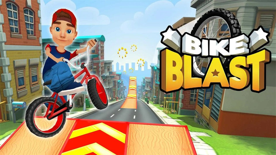 自行车竞赛高峰Bike Blast截图3