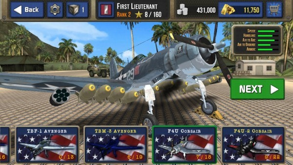 空战太平洋(Air Combat Pilot: WW2 Pacific)截图2