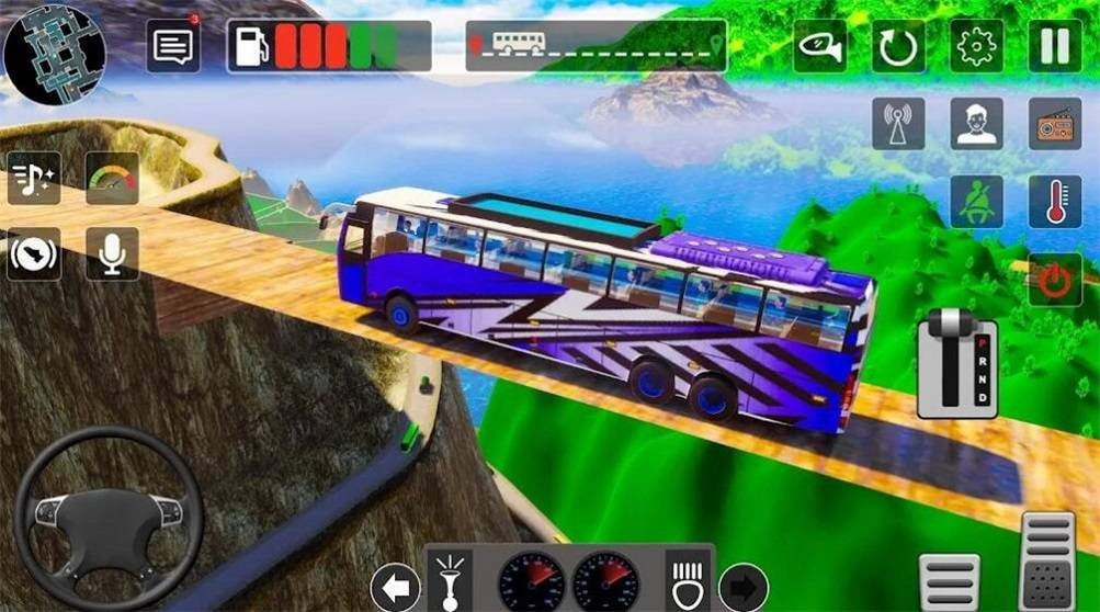 巴士模拟器危险之路Bus Simulator Dangerous Road截图1