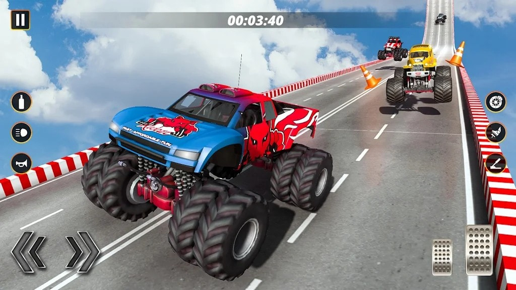 怪物卡车特技模拟器（Monster Truck Stunt）截图1