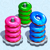 甜甜圈圈堆栈3D（Donut Hoop Stack）