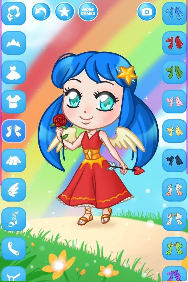 卡通女孩着装（Chibi Angel）手机客户端下载0