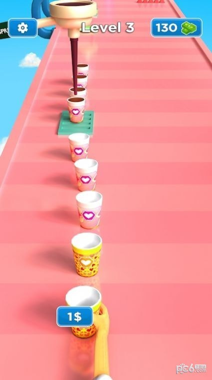 咖啡堆栈跑3D(Coffee Stacker 3D)截图2