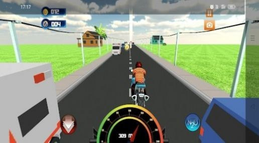 摩托竞速骑士(Bike Rider Highway Traffic 3D)截图1