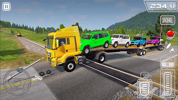 越野运输卡车Offroad Transporter Truck Game截图3