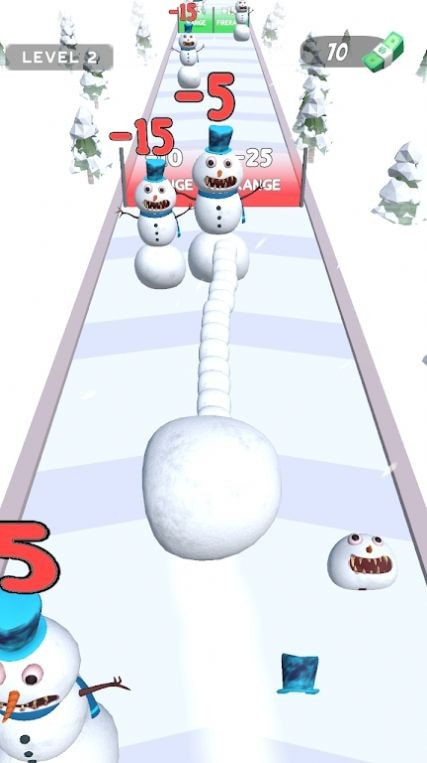 收集雪球跑(Snow Shooter)截图2