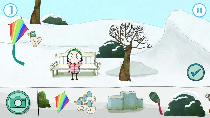 莎拉与乖乖鸭公园的一天(Sarah ＆ Duck)0