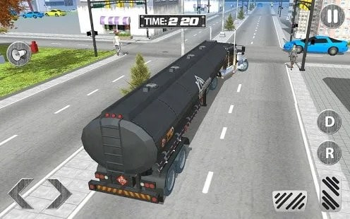 油轮车运输3D（Off Road Oil Cargo Tanker 3D）截图3