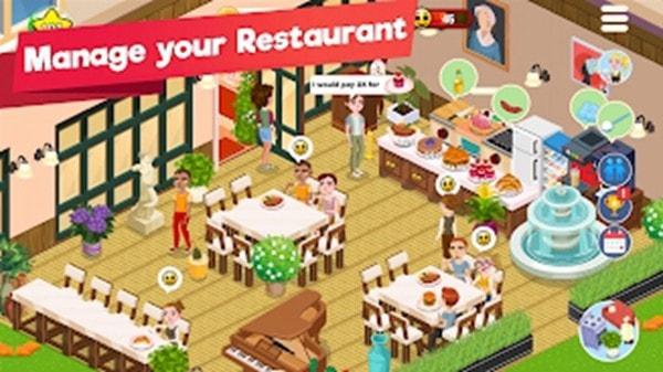 餐厅经理空闲大亨(Restaurant Manager Idle Tycoon)截图1