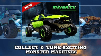 怪兽卡车竞速（Monster Trucks Racing）截图2