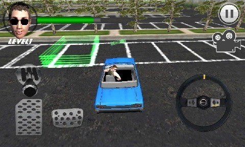 疯狂停车王3D中文版(CrazyParkingCarKing)截图1