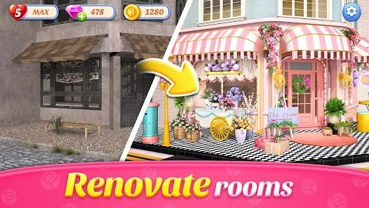 花店改头换面(Flower Shop Makeover)1